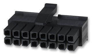 1-794617-6 - Connector Housing, Micro MATE-N-LOK, Receptacle, 16 Ways, 3 mm - AMP - TE CONNECTIVITY