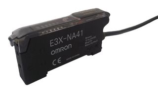 E3X-NA41 - Fiber Optic Amplifier Unit, Bar Display, Adhjuster Setting, E3X-NA Series, PNP, Pre-Wired - OMRON