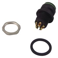 99 9116 00 05 - Circular Connector, 720 Series, Panel Mount Receptacle, 5 Contacts, Solder Socket - BINDER