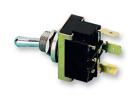 AWTR1504 - Toggle Switch, On-(On), DPDT, Non Illuminated, A, Panel Mount, 20 A - TE CONNECTIVITY