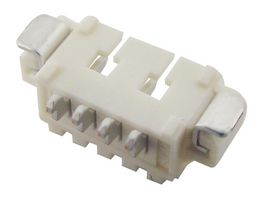 53261-0471 - Pin Header, Right Angle, Signal, 1.25 mm, 1 Rows, 4 Contacts, Surface Mount Right Angle - MOLEX