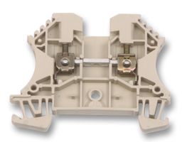 102000 WDU2.5 - DIN Rail Mount Terminal Block, 2 Ways, 30 AWG, 12 AWG, 2.5 mm², Screw, 24 A - WEIDMULLER