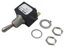 T7111A5 - Toggle Switch, IP68S, Off-On, SPST, Non Illuminated, T7, Panel Mount, 16 A - OTTO CONTROLS