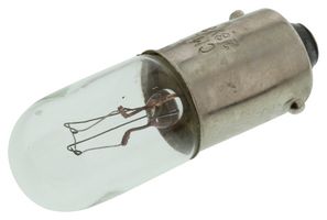 CM757-5 - Incandescent Lamp, 28 V, BA9s, T-3 1/4 (10mm), 0.62, 7500 h - CML INNOVATIVE TECHNOLOGIES