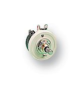 RT025AS1001KB - Rheostat, Wirewound, 1 kohm, 25 W, RT, Panel Mount, Rotary - VISHAY