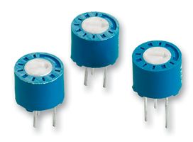 T7YA472MB40 - Trimpot, Single Turn, Cermet, Top Adjust, 4.7 kohm, Through Hole, 1 Turns - VISHAY