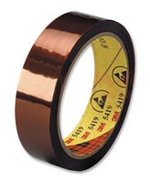 5419 - Protective Tape, PI (Polyimide) Film, Gold, 25.4 mm x 33 m - 3M