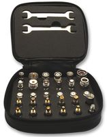 MP-RKIT-3 - Connector Kit, Male & Female BNC, TNC, N, FME, SMA, SMB, SMC, MCX, MMCX, UHF Adapters - MULTICOMP PRO