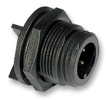 PX0413/02P - Circular Connector, IP68, Rear Mount, Buccaneer 400 Series, Panel Mount Plug, 2 Contacts - BULGIN LIMITED