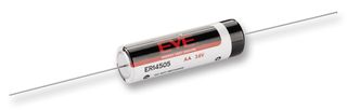 ER14505P - Battery, 3.6 V, AA, Lithium Thionyl Chloride, 2.7 Ah, Axial Leaded, 14.5 mm - EVE