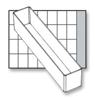 114585 - Insert for Assorter Boxes, A9-4, 250 Series, 47mm x 39mm x 218mm - RAACO