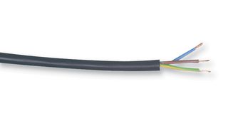 3183Y-2.50MMBLK - Multicore Cable, Flexible, Per M, Unscreened, 3 Core, 2.5 mm² - MULTICOMP PRO