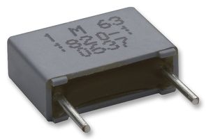 MKT1820468255 - General Purpose Film Capacitor, Metallized PET, Radial Box - 2 Pin, 0.68 µF, ± 10%, 160 V, 250 V - VISHAY