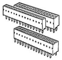 75915-303LF - PCB Receptacle, Board-to-Board, 2.54 mm, 1 Rows, 3 Contacts, Through Hole Mount, Dubbox 75915 - AMPHENOL COMMUNICATIONS SOLUTIONS