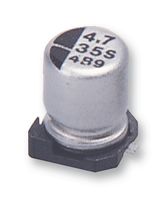 EEEHA1A330R - SMD Aluminium Electrolytic Capacitor, Radial Can - SMD, 33 µF, 10 V, 1000 hours @ 105°C, Polar - PANASONIC