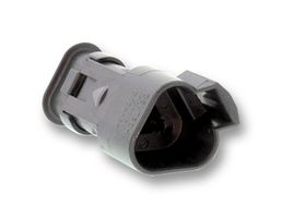 DT04-3P-EE01 - Automotive Connector Housing, Standard, Black, DT, Receptacle, 3 Ways, DT Series Pin Contacts - DEUTSCH - TE CONNECTIVITY