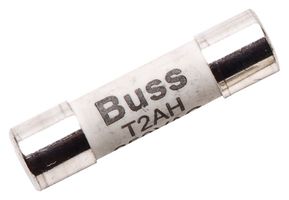 BK1-S505H-2.5-R - Fuse, Cartridge, Time Delay, 2.5 A, 250 V, 5mm x 20mm, 0.2" x 0.79", S505H - EATON BUSSMANN