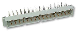 86093967113755ELF - DIN 41612 Connector, FCI 8609, 96 Contacts, Header, 2.54 mm, 3 Row, a + b + c - AMPHENOL COMMUNICATIONS SOLUTIONS