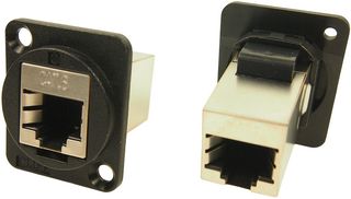 CP30222S - In-Line Adapter, RJ45, RJ45, Adaptor, In-Line, FT, Jack, 8 Ways - CLIFF ELECTRONIC COMPONENTS