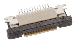 68713414022 - FFC / FPC Board Connector, ZIF, Horizontal, 0.5 mm, 34 Contacts, Receptacle, Surface Mount, Top - WURTH ELEKTRONIK