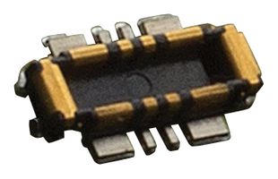505476-0810 - Mezzanine Connector, Hybrid Power, Header, 0.4 mm, 2 Rows, 8 Contacts, Surface Mount, Copper Alloy - MOLEX