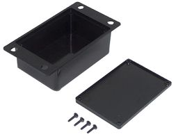 RX510A - Plastic Enclosure, Flanged, Potting Box, ABS, 52 mm, 29 mm - CAMDENBOSS