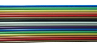R2651DTSY16AC85 - Ribbon Cable, Colour Coded, Unscreened, 16 Core, 28 AWG, 100 ft, 30.5 m - MULTICOMP PRO