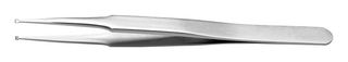 SM110.SA - Tweezer, SMD, Straight, Flat, Stainless Steel, 120 mm - IDEAL-TEK