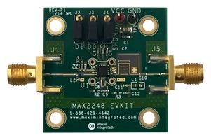MAX2248EVKIT# - Evaluation Kit, MAX2248 Power Amplifier, +2.7V to +5V Single Supply Operation - ANALOG DEVICES
