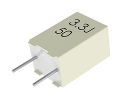 R82CC4470AA30K - General Purpose Film Capacitor, Metallized PET Stacked, Radial Box - 2 Pin, 4.7 µF, ± 10%, 30 V - KEMET