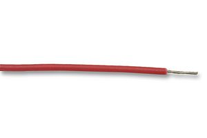 5854 RD001 - Wire, Stranded, Hook Up, PTFE, Red, 24 AWG, 0.24 mm², 1000 ft, 305 m - ALPHA WIRE