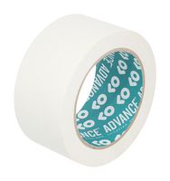 AT66 WHITE 33M X 50MM - Protective Tape, PVC (Polyvinyl Chloride), White, 50 mm x 33 m - ADVANCE TAPES