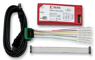 HW-USB-II-G - Programmer, Platform Cable USB II, In-Circuit, Xilinx FPGA/PROM Devices, USB - AMD XILINX