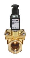 SOL6A4 - Solenoid Valve, Industrial, 2 Port, 1-1/2", Normally Open, 230 Vac, SOL Series, Brass - SENSATA / CYNERGY3