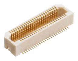 AXK5S20347YG - Mezzanine Connector, Receptacle, 0.5 mm, 2 Rows, 20 Contacts, Surface Mount, Copper Alloy - PANASONIC