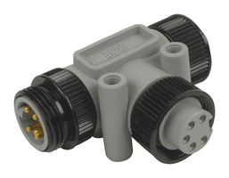 130035-0057 - Sensor Splitter, BRAD Mini-Change, T - Style, Cable Mount, 5 Position 7/8" Receptacle - MOLEX