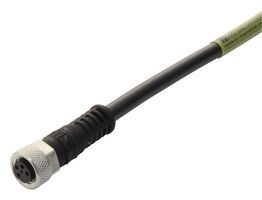 120086-8660 - Sensor Cable, BRAD, M8 Receptacle, Free End, 4 Positions, 2 m, 6.6 ft, 120086 - MOLEX