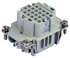 T2030242201-000 - Heavy Duty Connector, HDD, Insert, 24+PE Contacts, 6B, Receptacle - TE CONNECTIVITY