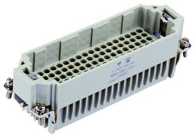 T2031082101-007 - Heavy Duty Connector, HDD, Insert, 108+PE Contacts, Plug, Crimp Pin - Contacts Not Supplied - TE CONNECTIVITY