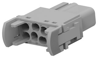 T2111082201-007 - Heavy Duty Connector, HMN, Insert, 8 Contacts, Receptacle, Crimp Socket - Contacts Not Supplied - TE CONNECTIVITY
