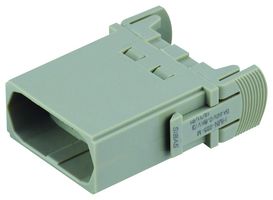 T2111252101-007 - Heavy Duty Connector, HMN, Insert, 25 Contacts, Plug, Crimp Pin - Contacts Not Supplied - TE CONNECTIVITY
