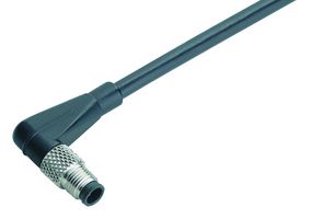 79-3109-32-04 - Sensor Cable, 90° M5 Plug, Free End, 4 Positions, 2 m, 6.6 ft, 707 - BINDER