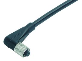 79-3110-32-04 - Sensor Cable, 90° M5 Receptacle, Free End, 4 Positions, 2 m, 6.6 ft, 707 - BINDER