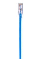 C624106001M - Ethernet Cable, Cat5e, Cat6, RJ45 Plug to RJ45 Plug, UTP (Unshielded Twisted Pair), Blue, 1 m - BELDEN