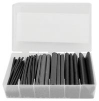 FP-301 KIT BLACK - HEAT SHRINK TUBING KIT, BLACK - 3M