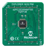 MA330047 - Evaluation Board, dsPIC33CK64MP105 MCU Plug-In Module, For Explorer 16/32 Development Kits - MICROCHIP