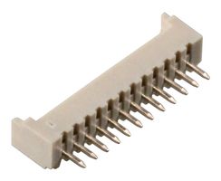 53047-1310 - Pin Header, Wire-to-Board, 1.25 mm, 1 Rows, 13 Contacts, Through Hole Straight, PicoBlade 53047 - MOLEX