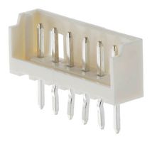 53253-0670 - Pin Header, Wire-to-Board, 2 mm, 1 Rows, 6 Contacts, Through Hole Straight, Micro-Latch 53253 - MOLEX