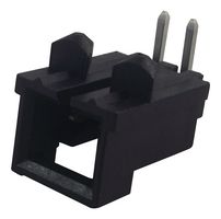 70555-0071 - Pin Header, Signal, 2.54 mm, 1 Rows, 2 Contacts, Through Hole Right Angle, SL 70555 - MOLEX