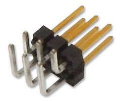 87911-0611 - Pin Header, Board-to-Board, 2.54 mm, 2 Rows, 6 Contacts, Through Hole Right Angle - MOLEX
